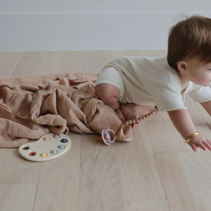 Mushie Hydrofiele Doek Natural XL koop je bij Babywinkel