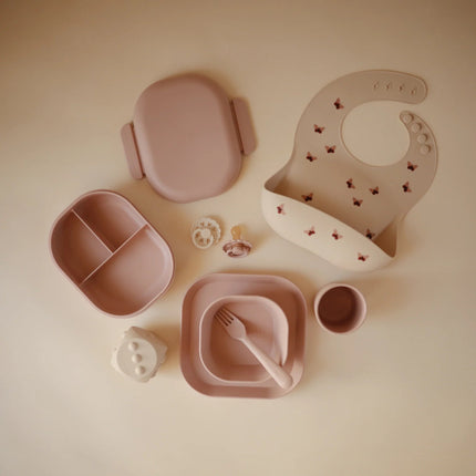 Mushie Lunchbox Blush koop je bij Babywinkel