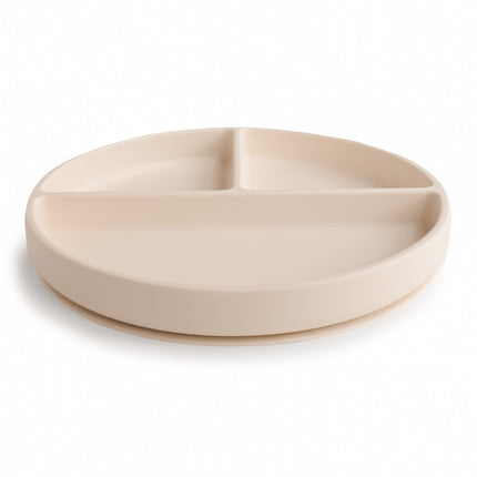 Mushie Babybord Shifting Sand Silicone koop je bij Babywinkel