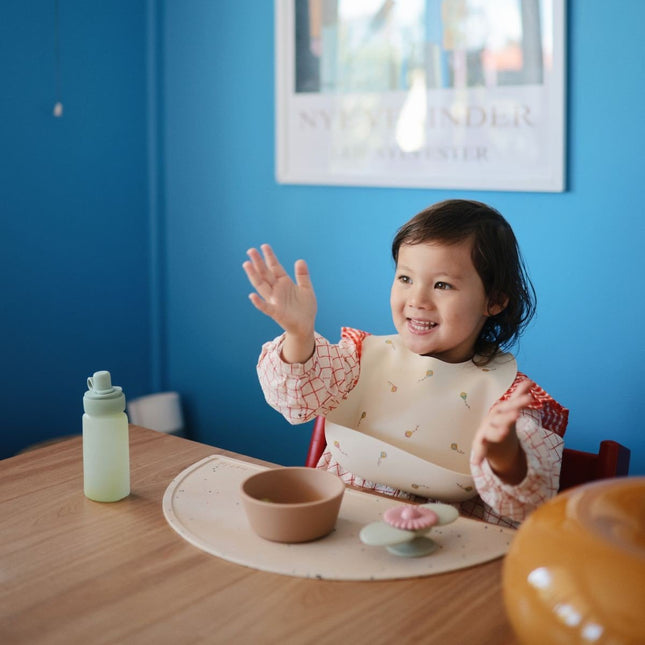 Mushie Drinkfles Silicone Puree Pouch Cambridge Blue 2 Pack koop je bij Babywinkel
