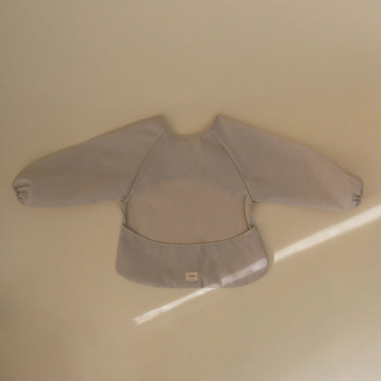 Mushie Slabbetje Lange Mouwen Fog koop je bij Babywinkel