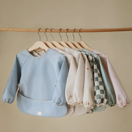 Mushie Slabbetje Lange Mouwen Rainbows koop je bij Babywinkel