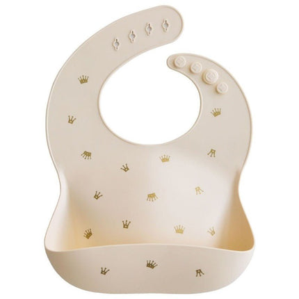 Mushie Slabbetje Siliconen Crowns koop je bij Babywinkel