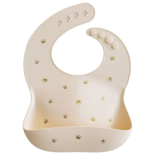 Mushie Slabbetje Siliconen Crowns koop je bij Babywinkel