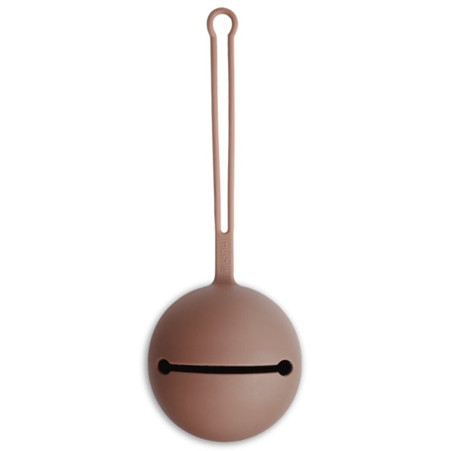 Mushie Speenhouder Silicone Cloudy Mauve koop je bij Babywinkel