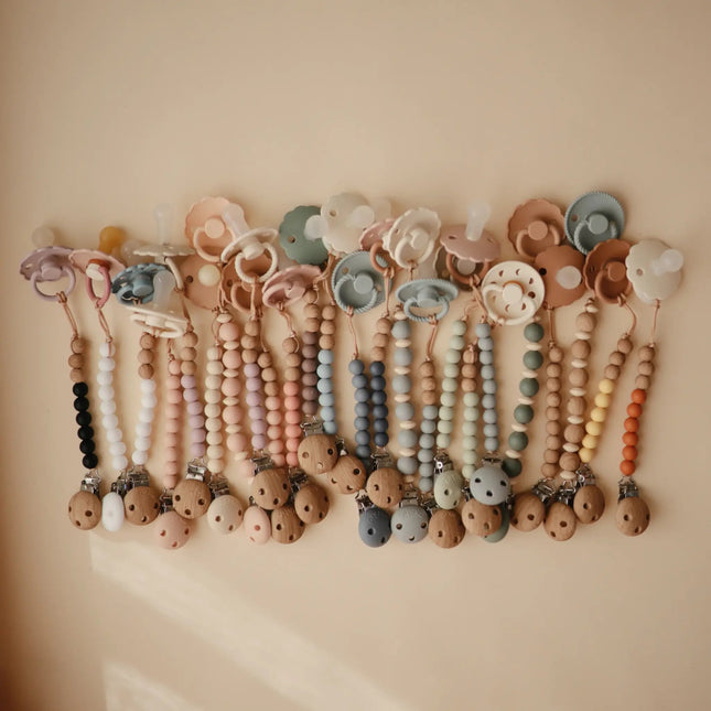 Mushie Speenkoord Eva Blush koop je bij Babywinkel