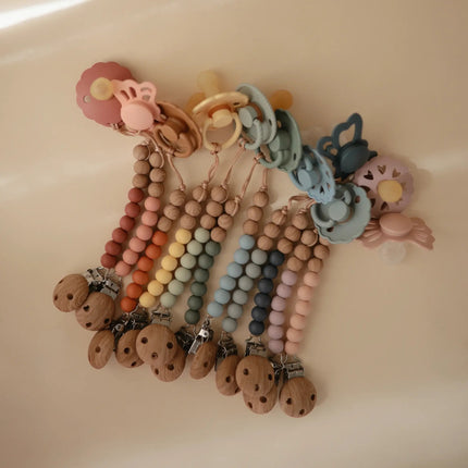 Mushie Speenkoord Eva Clementine koop je bij Babywinkel