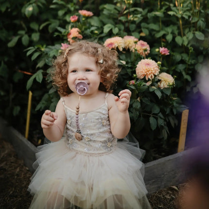 Mushie Speenkoord Eva Mauve koop je bij Babywinkel