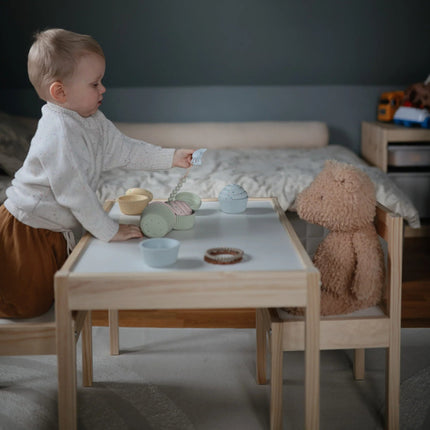 Mushie Speenkoord Hera Sage koop je bij Babywinkel