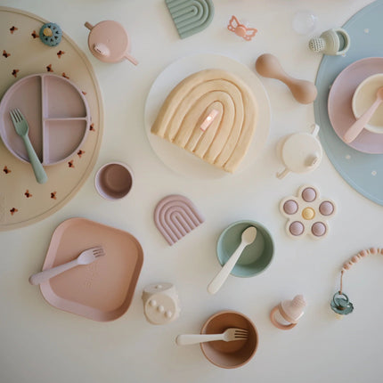 Mushie Speenkoord Luna Blush koop je bij Babywinkel