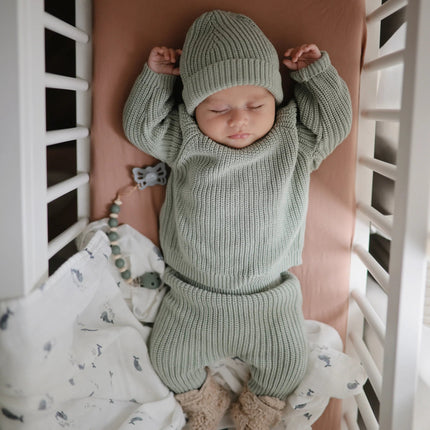 Mushie Speenkoord Luna Dried Thyme koop je bij Babywinkel