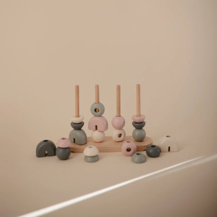 Mushie Stapeltoren Original 4 - delig koop je bij Babywinkel
