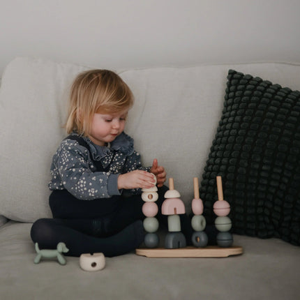 Mushie Stapeltoren Original 4 - delig koop je bij Babywinkel