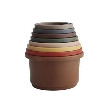 Mushie Stapeltoren Retro koop je bij Babywinkel