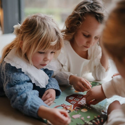 Mushie Stickerboek Farm koop je bij Babywinkel
