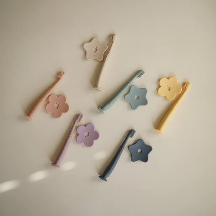 Mushie Tandenborstel Shifting Sand koop je bij Babywinkel