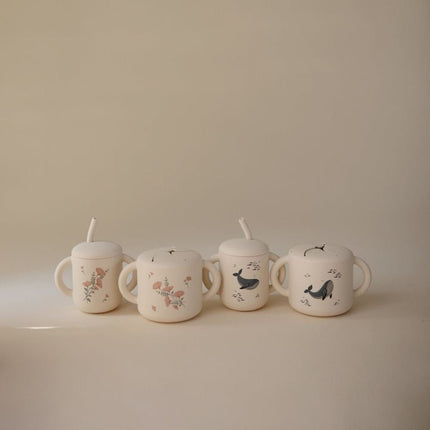 Mushie Oefenbeker Rietje Whales koop je bij Babywinkel