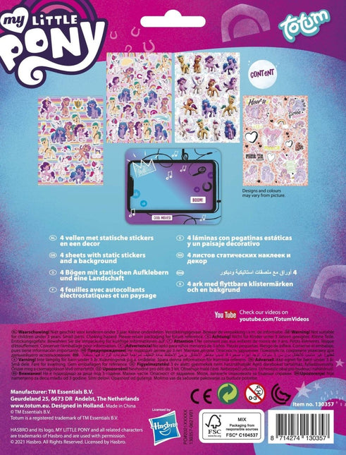 My Little Pony Raamstickers koop je bij Babywinkel