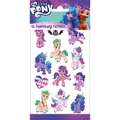 My Little Pony Tattoos 12st koop je bij Babywinkel