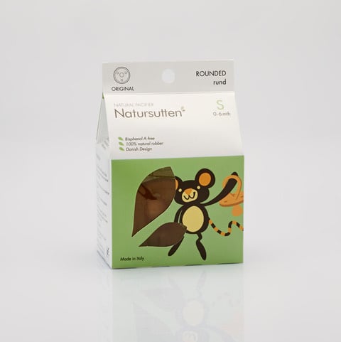 Natursutten Speen Rond Kers S koop je bij Babywinkel