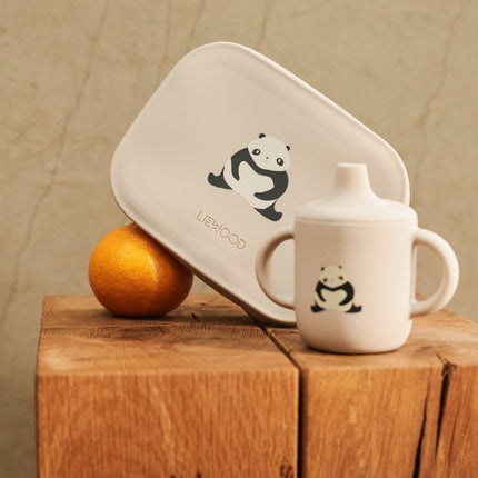 Neil Sippy Cup Panda/ Sandy koop je bij Babywinkel