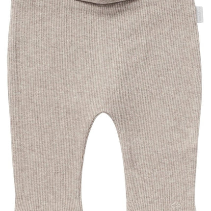 Noppies Baby Broekje Rib Naura Taupe Melange koop je bij Babywinkel