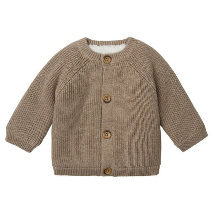 Noppies Baby Trui Nevers Taupe Melange koop je bij Babywinkel