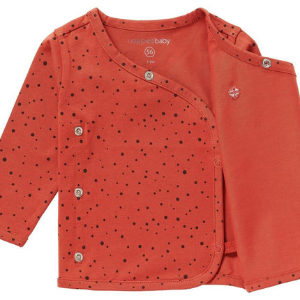 Noppies Baby Vestje Lyoni Spicy Ginger koop je bij Babywinkel