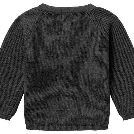 Noppies Baby Vestje Naga Dark Grey Melange koop je bij Babywinkel