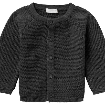 Noppies Baby Vestje Naga Dark Grey Melange koop je bij Babywinkel