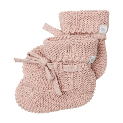 Noppies Babyslofjes Knit Nelson Rose Smoke koop je bij Babywinkel