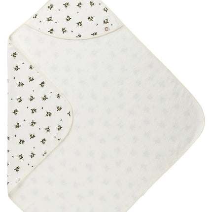 Noppies Badcape Baby Badstof Bloeiende Klaver Beetle koop je bij Babywinkel
