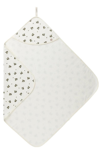 Noppies Badcape Baby Badstof Bloeiende Klaver Beetle koop je bij Babywinkel