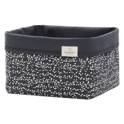 Noppies Mandje Fancy Dot Forged Iron M koop je bij Babywinkel