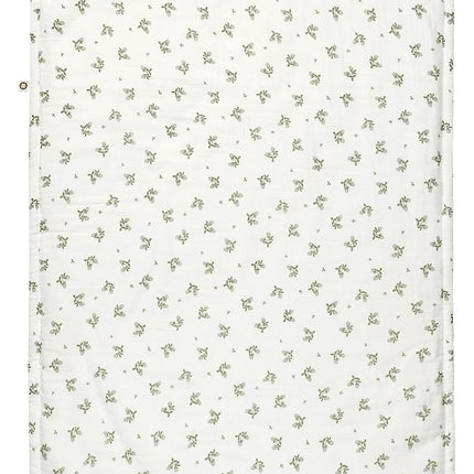 Noppies Wiegdeken Clover Mousseline Omkeerbaar Beetle 75x100cm koop je bij Babywinkel
