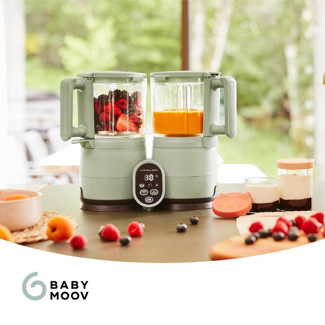 Babymoov Keukenmachine Nutribaby Glass Celadon Green koop je bij Babywinkel