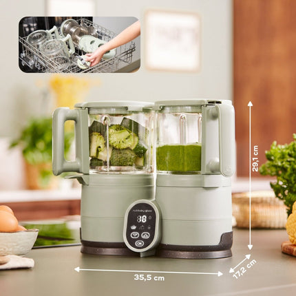 Babymoov Keukenmachine Nutribaby Glass Celadon Green koop je bij Babywinkel