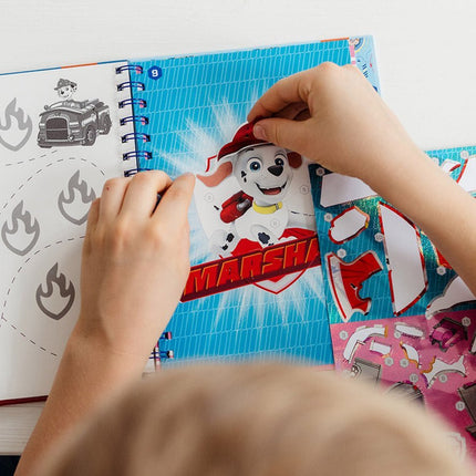 Paw Patrol Knutsel Boek Nummer Stickeren koop je bij Babywinkel
