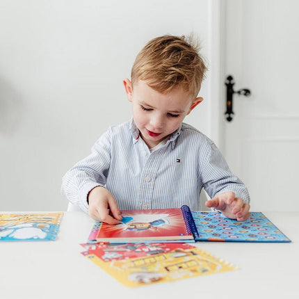 Paw Patrol Knutsel Boek Nummer Stickeren koop je bij Babywinkel