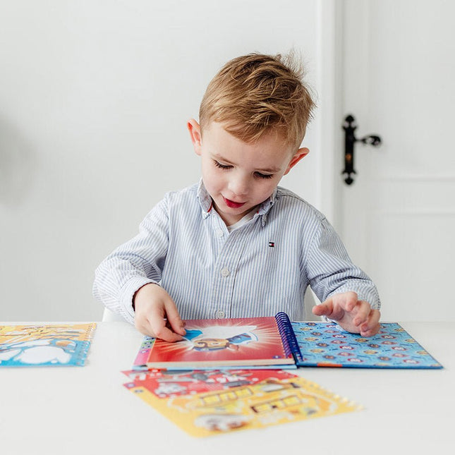 Paw Patrol Knutsel Boek Nummer Stickeren koop je bij Babywinkel