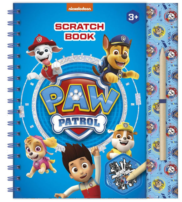 Paw Patrol Kras en Kleurboek in 1 koop je bij Babywinkel