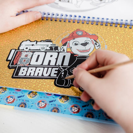 Paw Patrol Kras en Kleurboek in 1 koop je bij Babywinkel