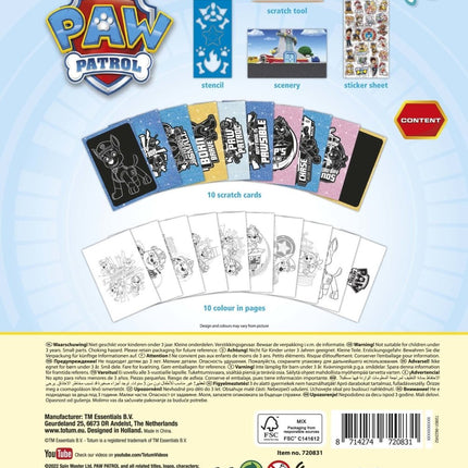 Paw Patrol Kras en Kleurboek in 1 koop je bij Babywinkel