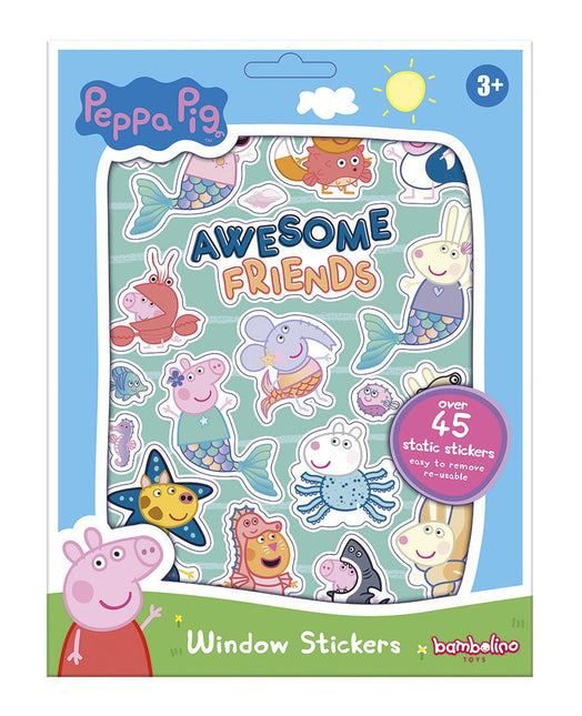 Peppa Pig Raamstickers koop je bij Babywinkel