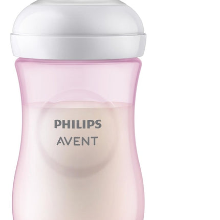 Philips Avent Babyfles 3.0 Roze 260ml koop je bij Babywinkel