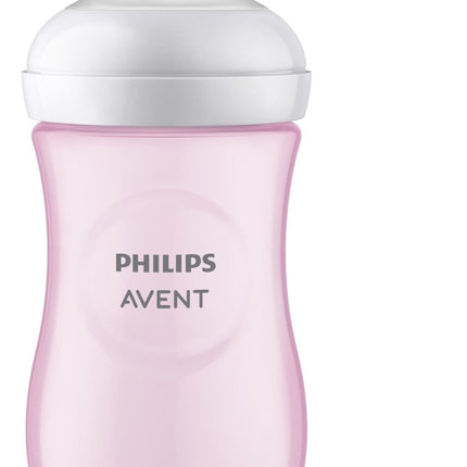 Philips Avent Babyfles 3.0 Roze 260ml koop je bij Babywinkel