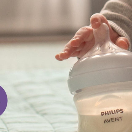 Philips Avent Babyfles Glas 3.0 120ml koop je bij Babywinkel