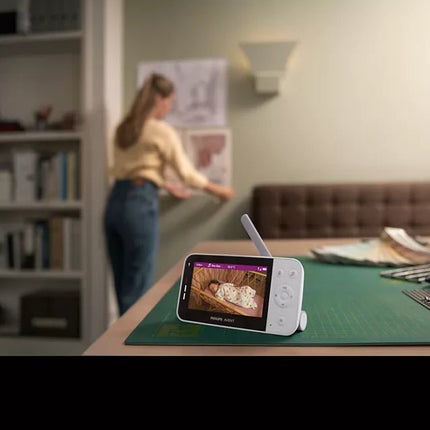 Philips Avent Babyfoon Video Wifi + Gratis Snuggle koop je bij Babywinkel
