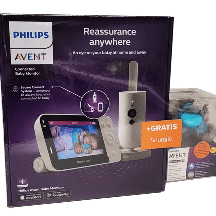 Philips Avent Babyfoon Video Wifi + Gratis Snuggle koop je bij Babywinkel
