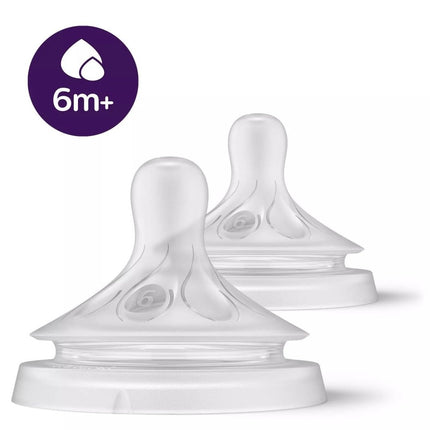 Philips Avent Flesspeen 6+ Mnd 2st koop je bij Babywinkel
